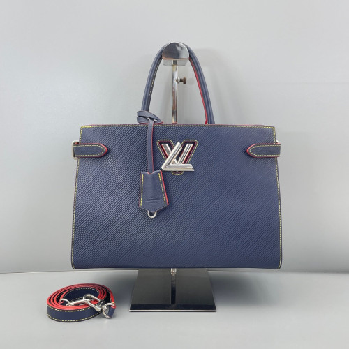 Louis Vuitton Twist Tote Epi Blue Louis Vuitton Twist Tote Epi Blue