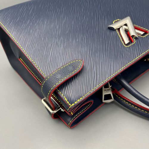 Louis Vuitton Twist Tote Epi Blue Louis Vuitton Twist Tote Epi Blue