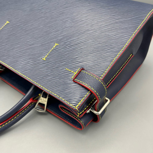 Louis Vuitton Twist Tote Epi Blue Louis Vuitton Twist Tote Epi Blue
