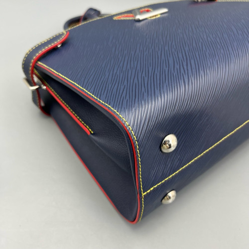 Louis Vuitton Twist Tote Epi Blue Louis Vuitton Twist Tote Epi Blue