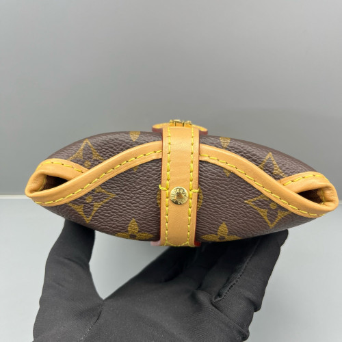 Louis Vuitton Fold Me Pouch Monogram Dark Brown Light Brown Louis Vuitton Fold Me Pouch Monogram Dark Brown Light Brown