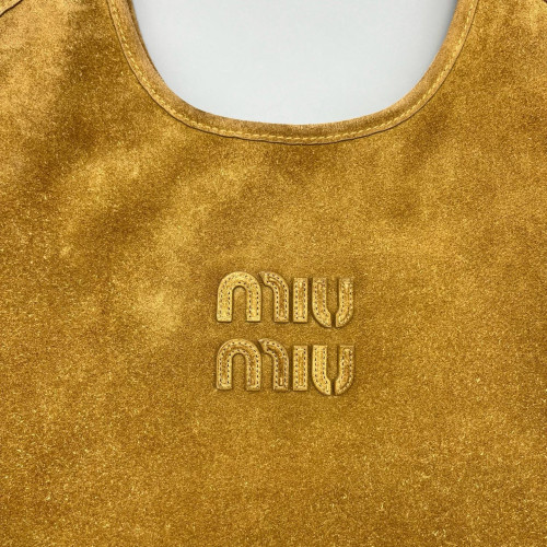 Miu Miu Ivy Regular Suede Brown Miu Miu Ivy Regular Suede Brown