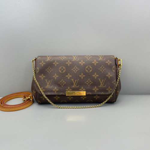 Louis Vuitton Favorite MM Monogram Dark Brown Light Brown Louis Vuitton Favorite MM Monogram Dark Brown Light Brown