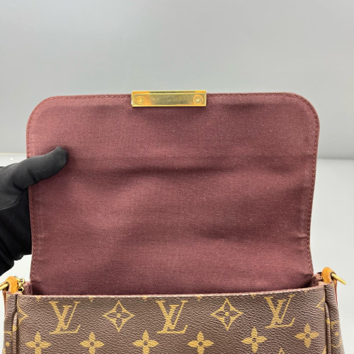 Louis Vuitton Favorite MM Monogram Dark Brown Light Brown Louis Vuitton Favorite MM Monogram Dark Brown Light Brown
