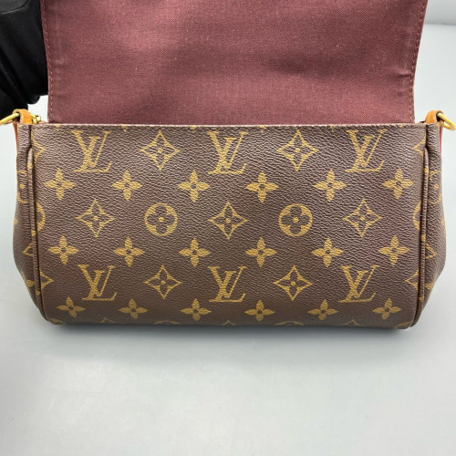 Louis Vuitton Favorite MM Monogram Dark Brown Light Brown Louis Vuitton Favorite MM Monogram Dark Brown Light Brown