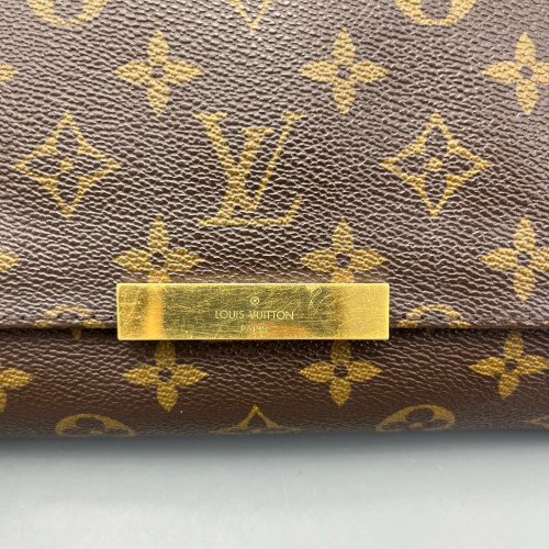 Louis Vuitton Favorite MM Monogram Dark Brown Light Brown Louis Vuitton Favorite MM Monogram Dark Brown Light Brown