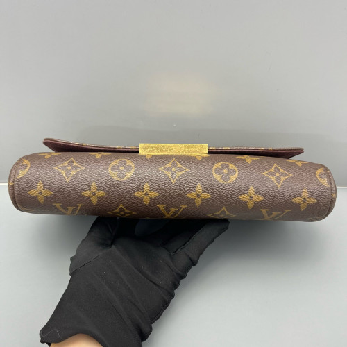 Louis Vuitton Favorite MM Monogram Dark Brown Light Brown Louis Vuitton Favorite MM Monogram Dark Brown Light Brown