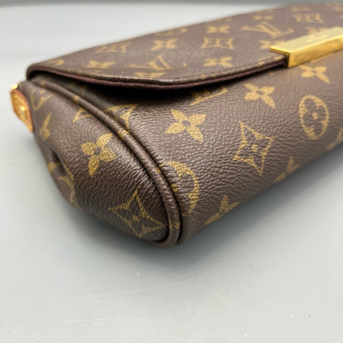 Louis Vuitton Favorite MM Monogram Dark Brown Light Brown Louis Vuitton Favorite MM Monogram Dark Brown Light Brown