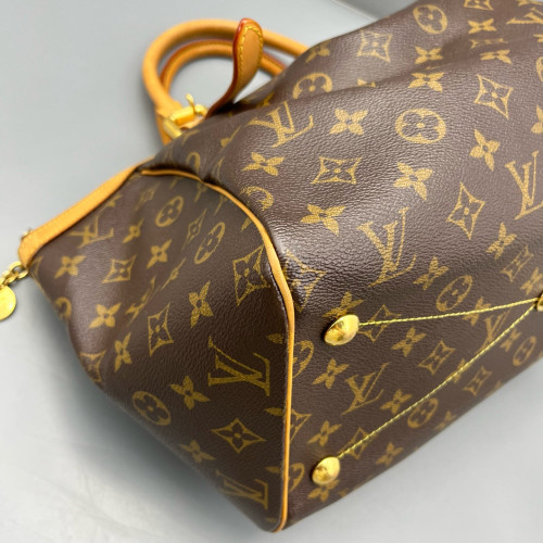 Louis Vuitton Tivoli GM Monogram Dark Brown Light Brown