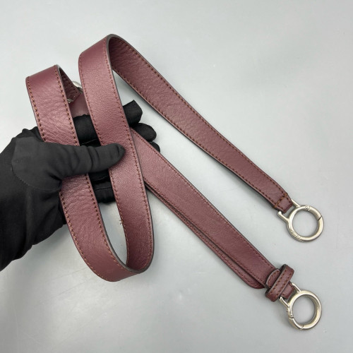 Fendi Peekaboo Iconic Medium Calfskin Burgundy