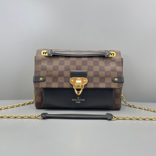 Louis Vuitton Vavin PM Damier Ebene Dark Brown Light Brown