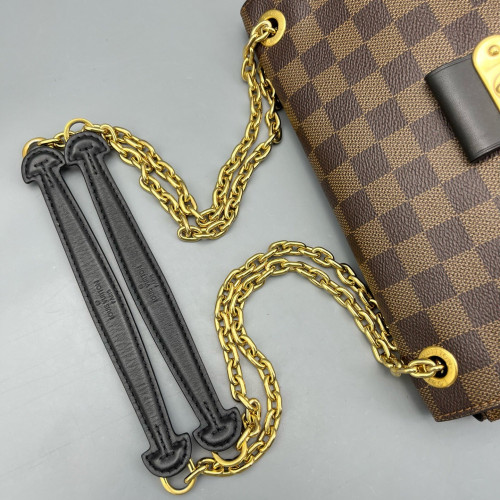 Louis Vuitton Vavin PM Damier Ebene Dark Brown Light Brown