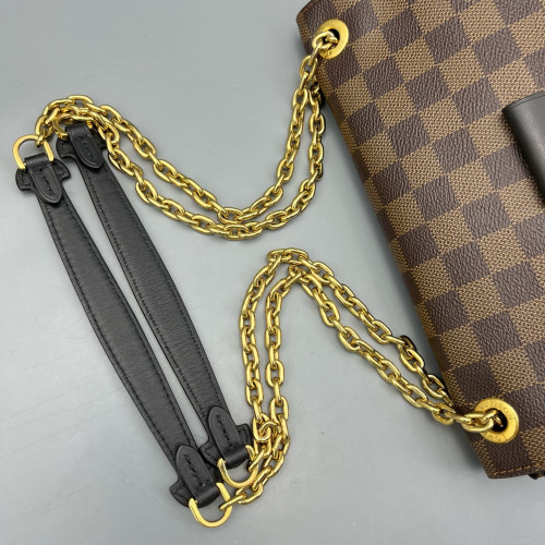 Louis Vuitton Vavin PM Damier Ebene Dark Brown Light Brown