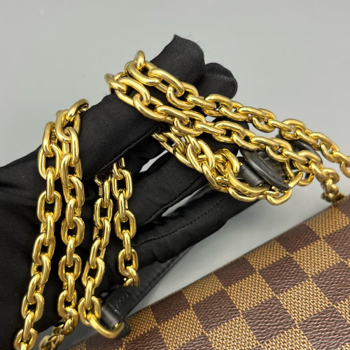 Louis Vuitton Vavin PM Damier Ebene Dark Brown Light Brown