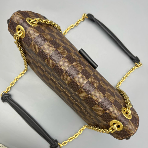 Louis Vuitton Vavin PM Damier Ebene Dark Brown Light Brown