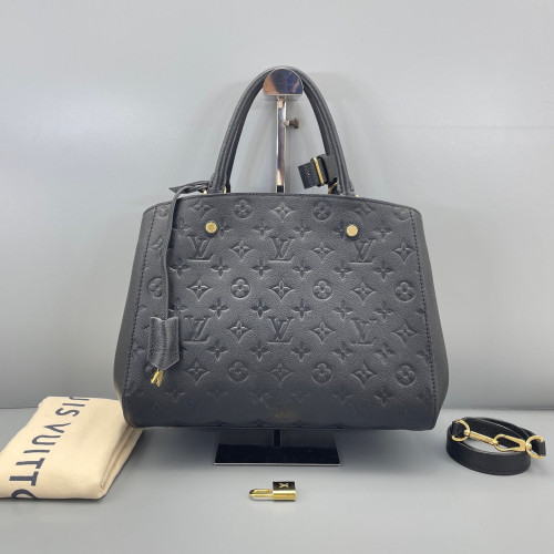 Louis Vuitton Montaigne BB Monogram Empreinte Black Louis Vuitton Montaigne BB Monogram Empreinte Black