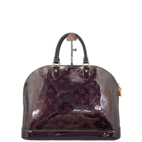 Louis Vuitton Alma GM Vernis Amarante