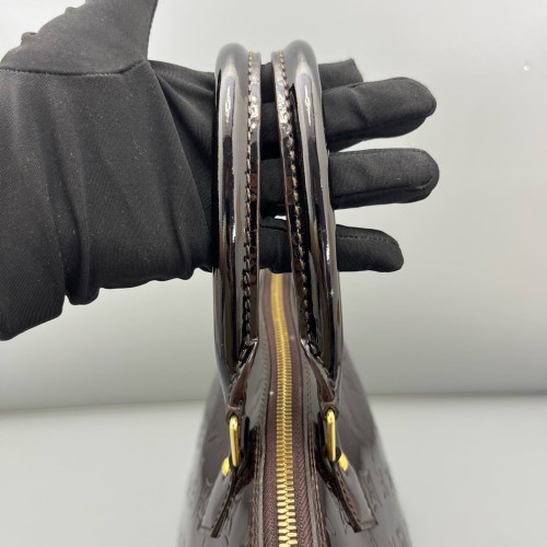Louis Vuitton Alma GM Vernis Amarante