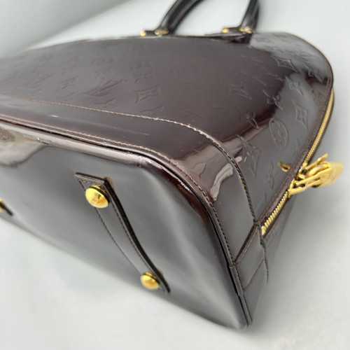 Louis Vuitton Alma GM Vernis Amarante