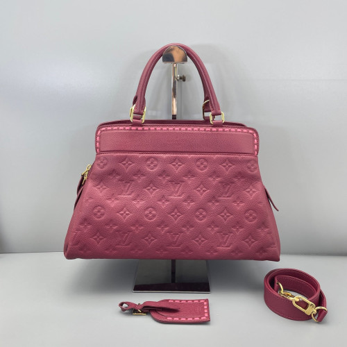 Louis Vuitton Vosges Handbag MM Monogram Empreinte Azalea Louis Vuitton Vosges Handbag MM Monogram Empreinte Azalea
