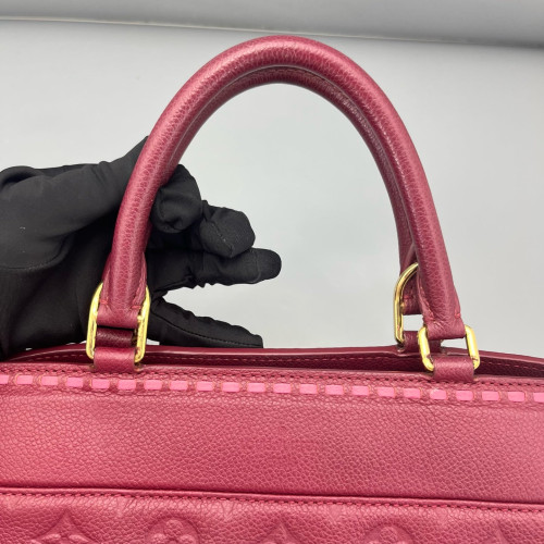 Louis Vuitton Vosges Handbag MM Monogram Empreinte Azalea Louis Vuitton Vosges Handbag MM Monogram Empreinte Azalea