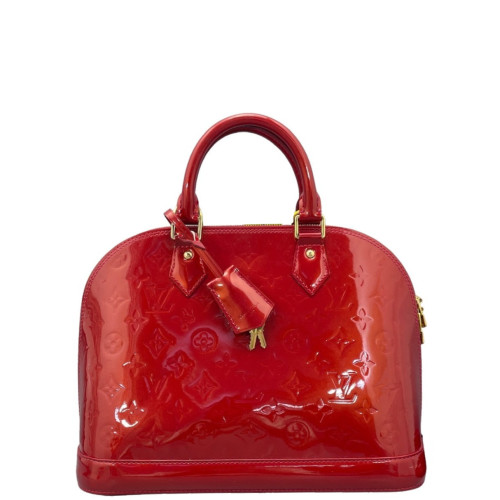 Louis Vuitton Alma PM Vernis Red