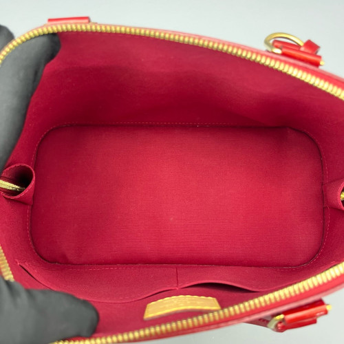 Louis Vuitton Alma PM Vernis Red