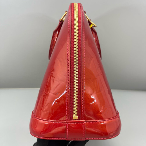 Louis Vuitton Alma PM Vernis Red