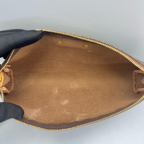 Louis Vuitton Eva Clutch Monogram Dark Brown Light Brown