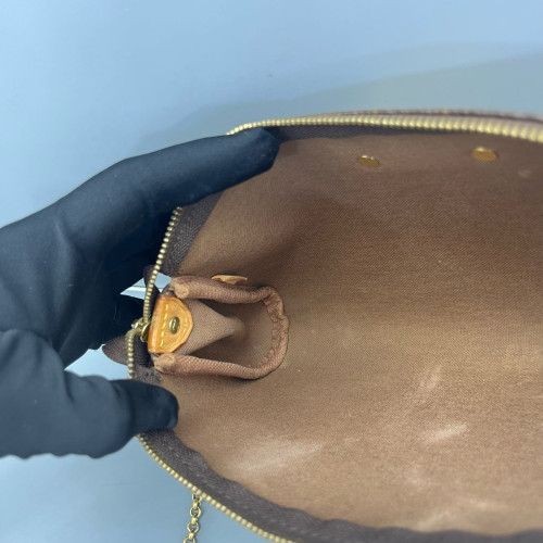 Louis Vuitton Eva Clutch Monogram Dark Brown Light Brown