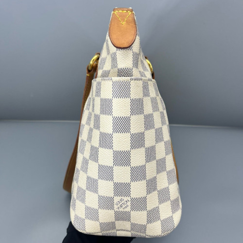 Louis Vuitton Shopping Tote Damier Azur Ivory Azur Blue
