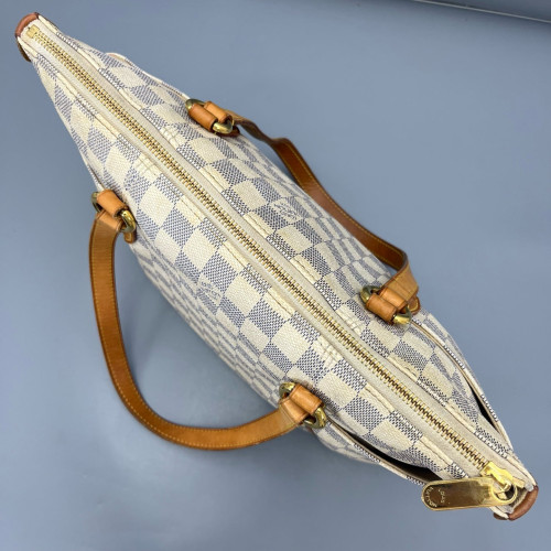 Louis Vuitton Shopping Tote Damier Azur Ivory Azur Blue