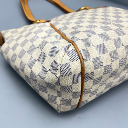 Louis Vuitton Shopping Tote Damier Azur Ivory Azur Blue