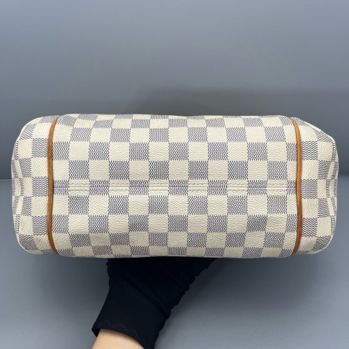 Louis Vuitton Shopping Tote Damier Azur Ivory Azur Blue