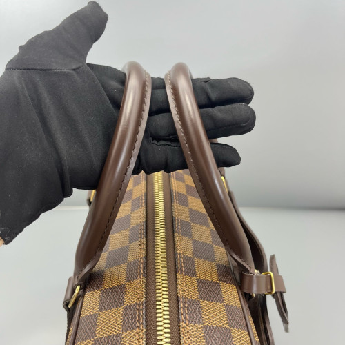 Louis Vuitton Porte Documents Voyage GM Damier Ebene Dark Brown Light Brown