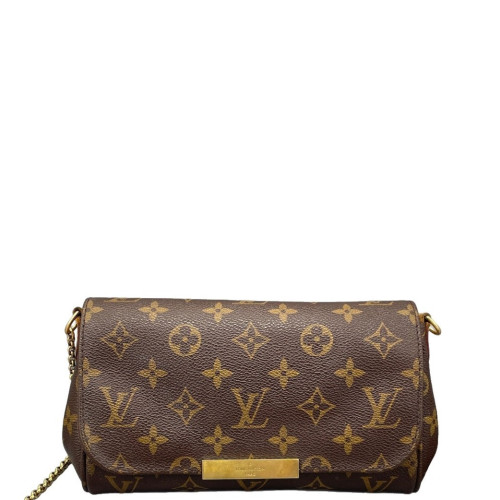 Louis Vuitton Favorite PM Monogram Dark Brown Light Brown