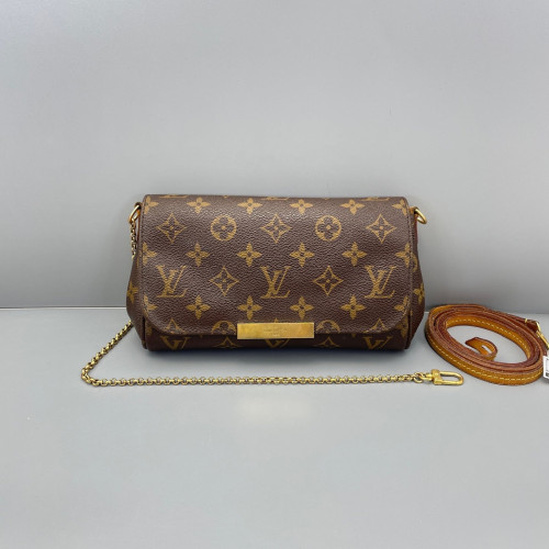 Louis Vuitton Favorite PM Monogram Dark Brown Light Brown