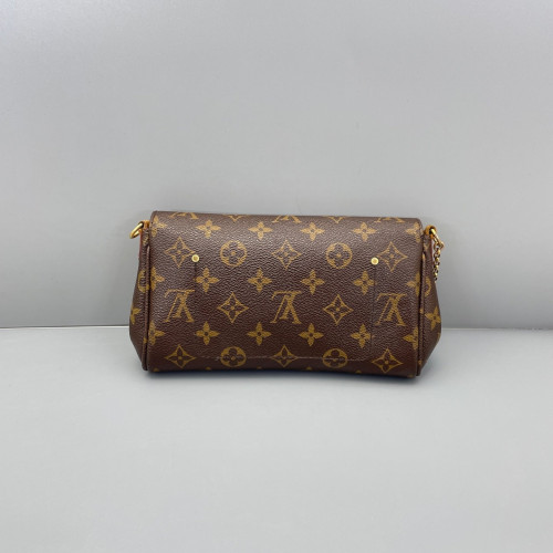 Louis Vuitton Favorite PM Monogram Dark Brown Light Brown