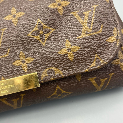 Louis Vuitton Favorite PM Monogram Dark Brown Light Brown