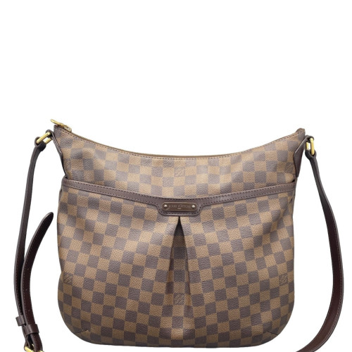 Louis Vuitton Crossbody Bag Damier Ebene Dark Brown Light Brown Red