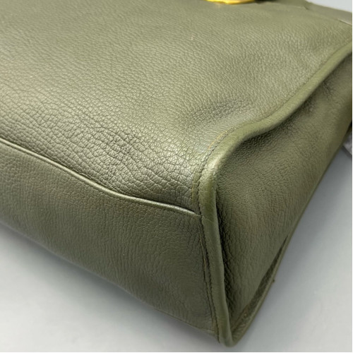 Balenciaga Medium City Calfskin Green