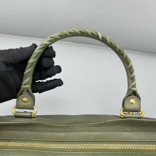 Balenciaga Medium City Calfskin Green