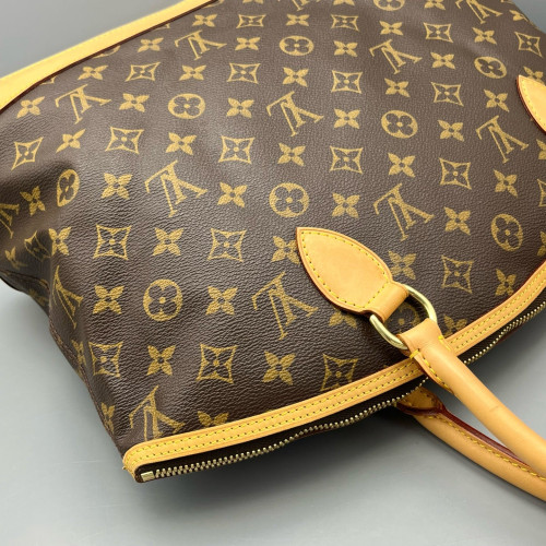 Louis Vuitton Lockit Horizontal Monogram Light Brown Dark Brown Louis Vuitton Lockit Horizontal Monogram Light Brown Dark Brown