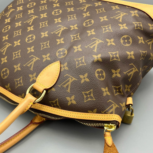 Louis Vuitton Lockit Horizontal Monogram Light Brown Dark Brown Louis Vuitton Lockit Horizontal Monogram Light Brown Dark Brown