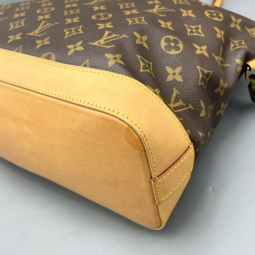 Louis Vuitton Lockit Horizontal Monogram Light Brown Dark Brown Louis Vuitton Lockit Horizontal Monogram Light Brown Dark Brown