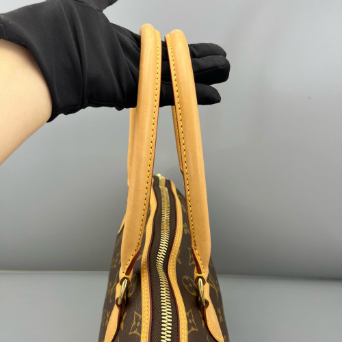 Louis Vuitton Lockit Horizontal Monogram Light Brown Dark Brown Louis Vuitton Lockit Horizontal Monogram Light Brown Dark Brown