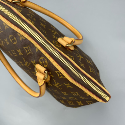 Louis Vuitton Lockit Horizontal Monogram Light Brown Dark Brown Louis Vuitton Lockit Horizontal Monogram Light Brown Dark Brown