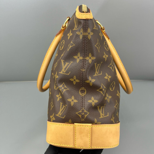 Louis Vuitton Lockit Horizontal Monogram Light Brown Dark Brown Louis Vuitton Lockit Horizontal Monogram Light Brown Dark Brown