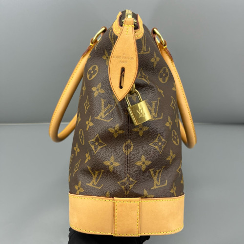 Louis Vuitton Lockit Horizontal Monogram Light Brown Dark Brown Louis Vuitton Lockit Horizontal Monogram Light Brown Dark Brown