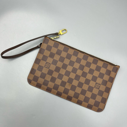 Louis Vuitton Neverfull MM Damier Ebene Dark Brown Light Brown